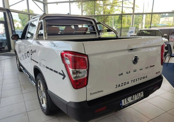 SsangYong Musso cena 214000 przebieg: 6000, rok produkcji 2022 z Kielce małe 121